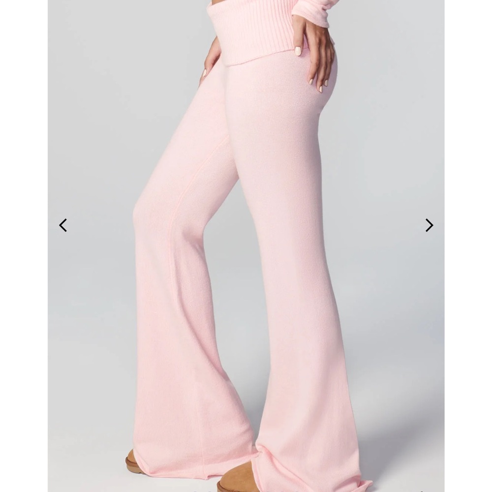 BARRE FOLDOVER WIDE LEG PANT